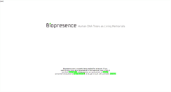 Desktop Screenshot of biopresence.com
